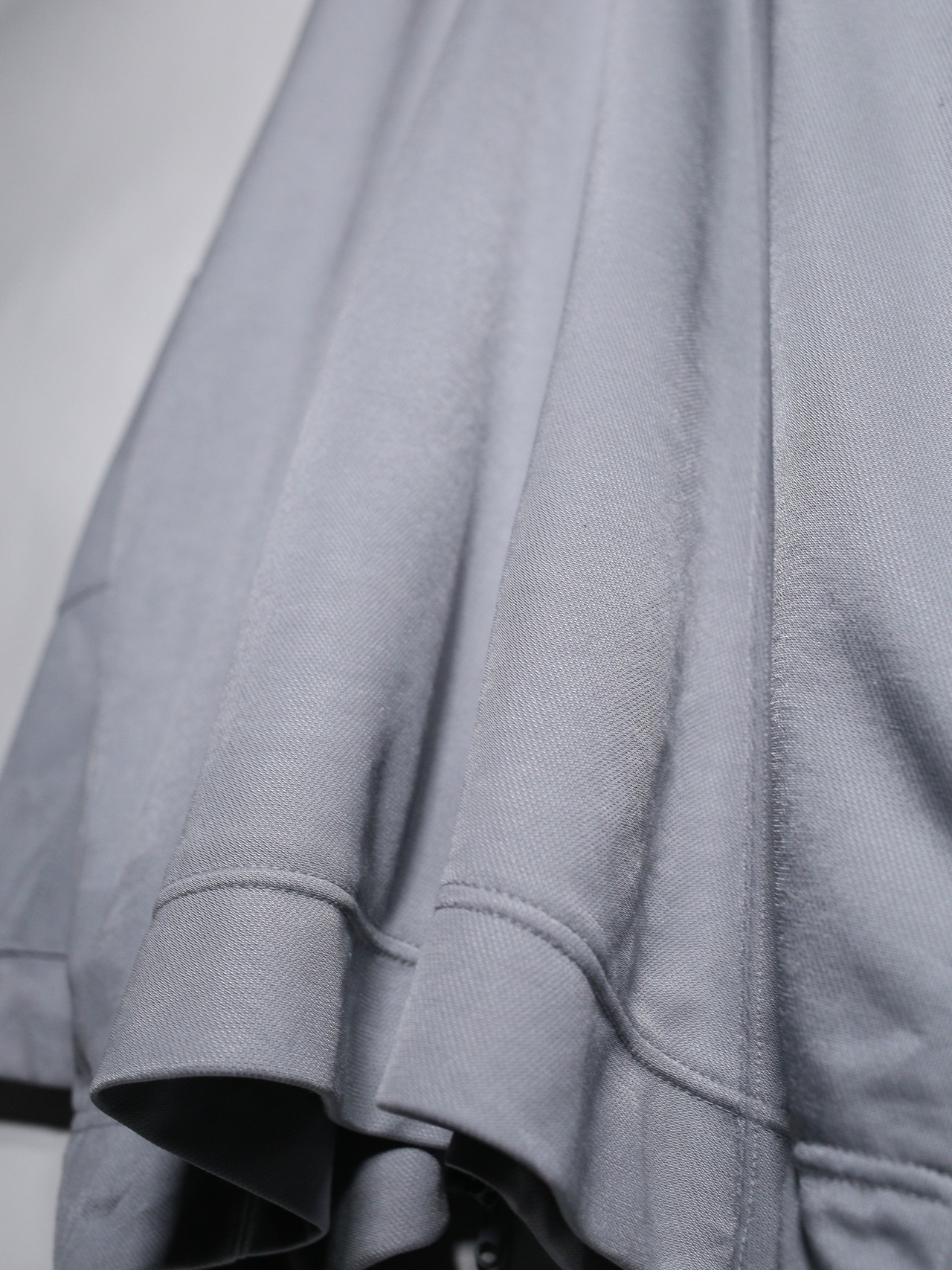 "JORDAN"  gray × violet good color over silhouette double -zip track jacket - 17