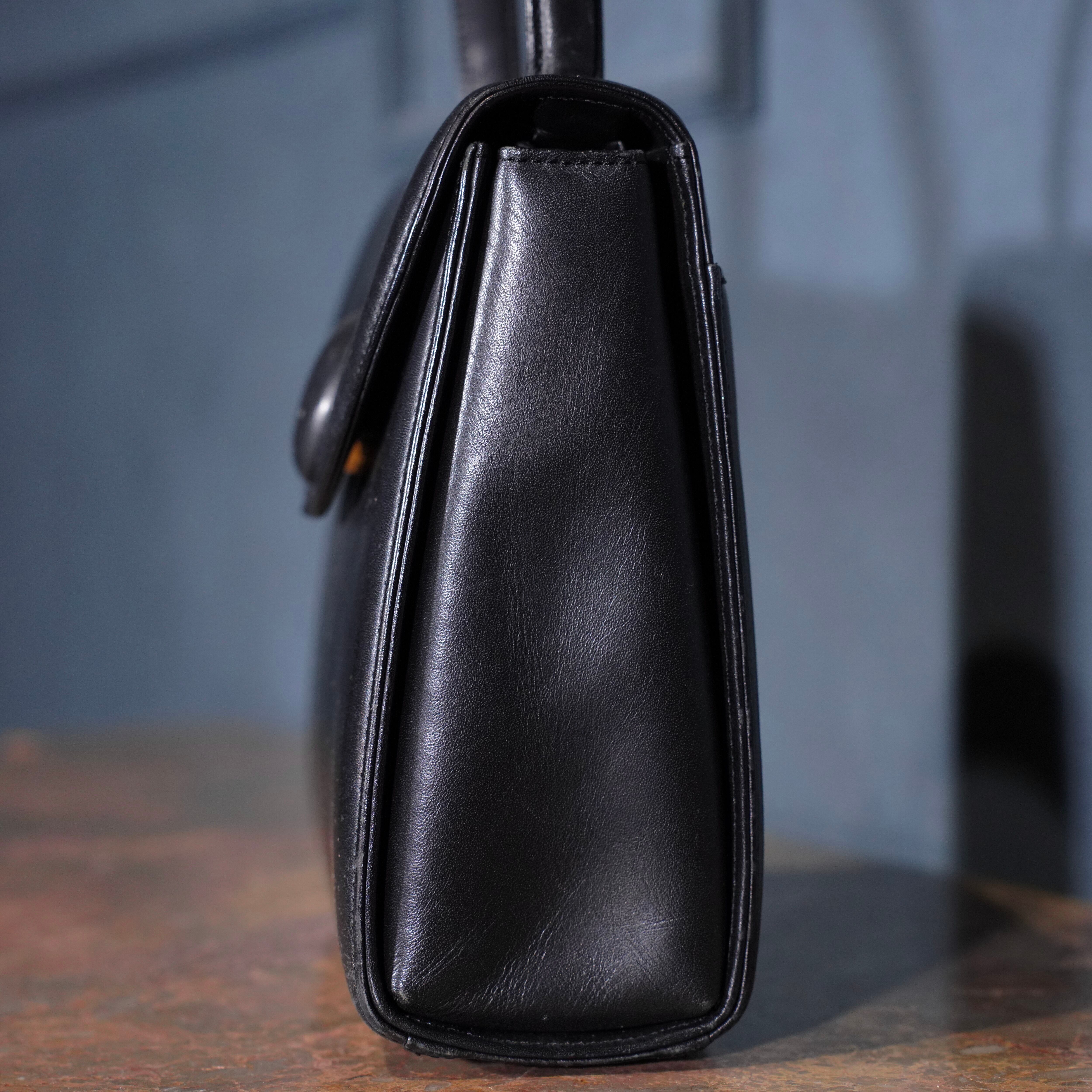 GIVENCHY LOGO DESIGN LEATHER HAND BAG/ジバンシィロゴデザインレザー