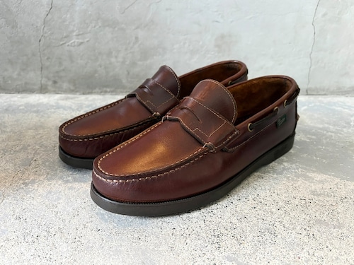 Paraboot × BEAMS CORSICA Leather loafers BROWN MADE IN SPAIN