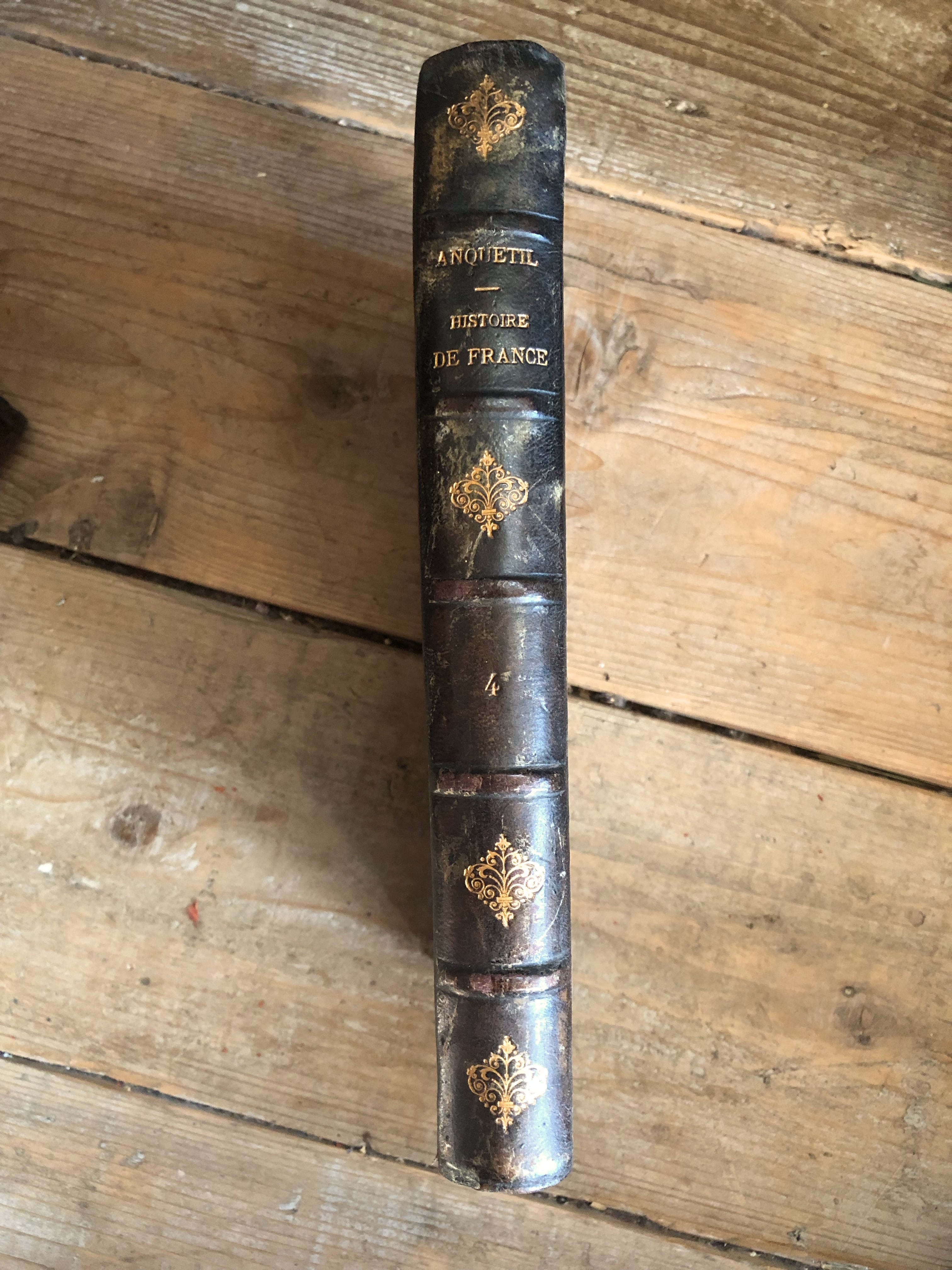 フランスアンティーク古書 ANQUETIL no4 | Brocante de La