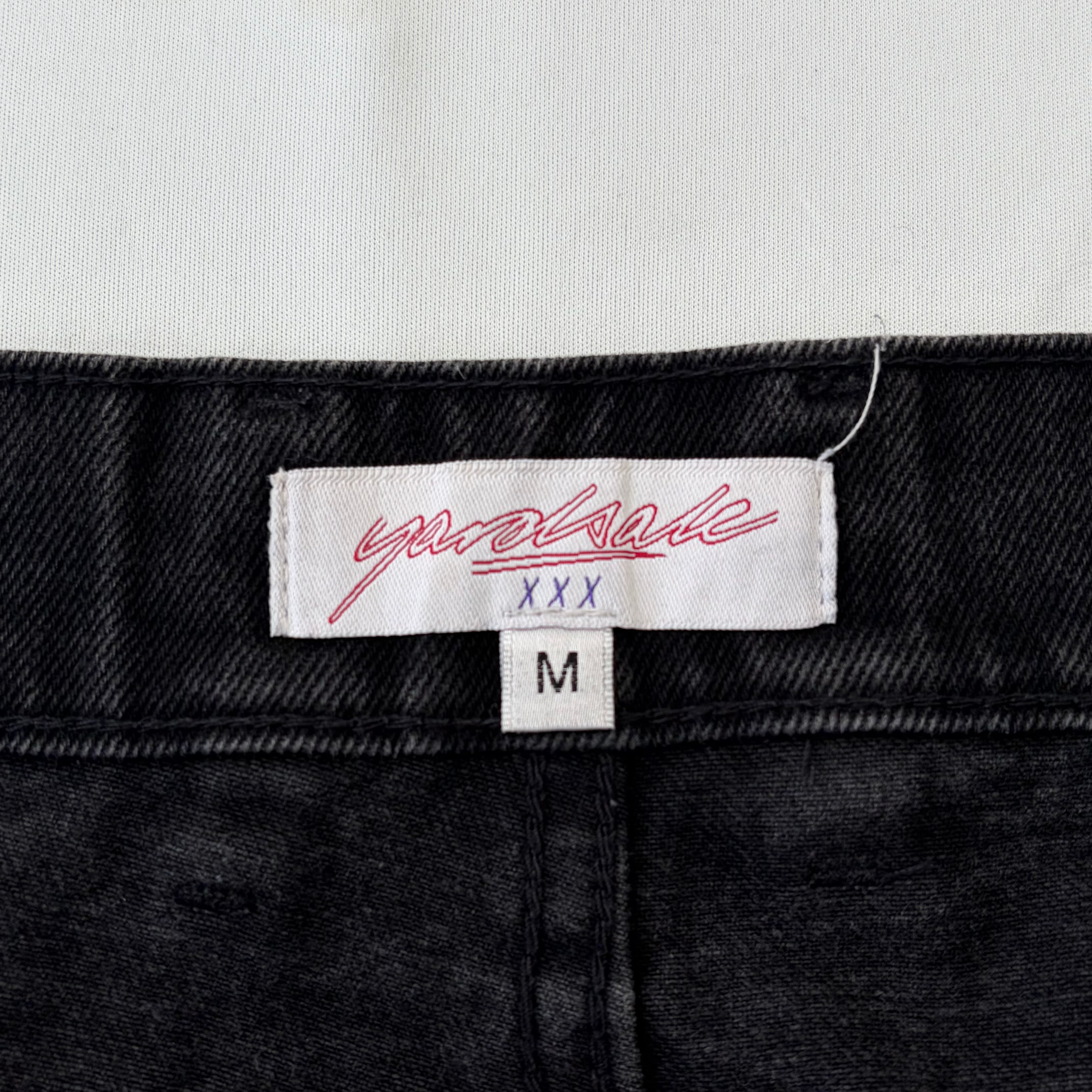 Yardsale デニムショートパンツ メンズ M ブラック ヤードセール 古着