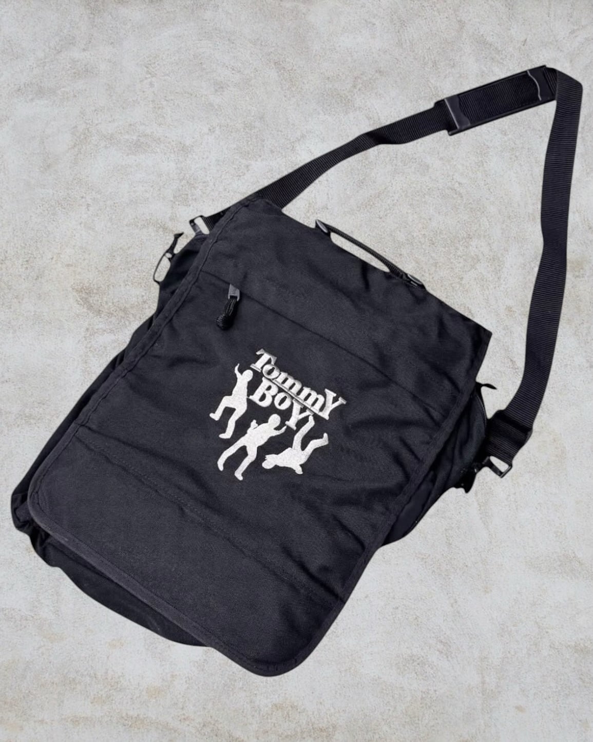 80's~90's old stussy Design Messenger Bag “折れクラウン”【Other