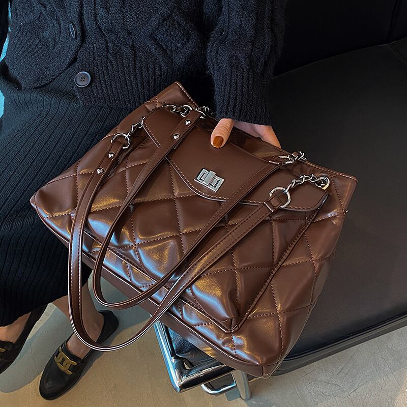 スタンダードオータムチェーン レトロ 秋物 トートバッグ Tiancai_Wing_Bag2781434552