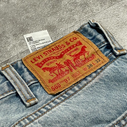 【W38 L32】 japan levi's リーバイス 565 詳細写真3