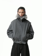 BOOGOOVOGUE Structural Fur Puffer