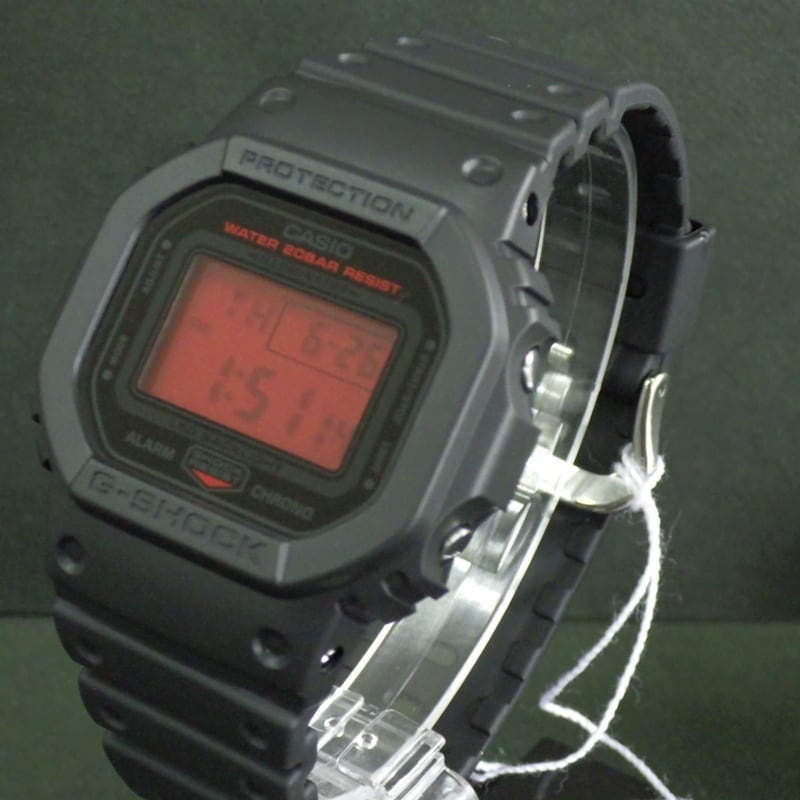 カシオ G-SHOCK DW-5600BBR-1JF [BLACK AND BOLD RED] デジタル 耐衝撃