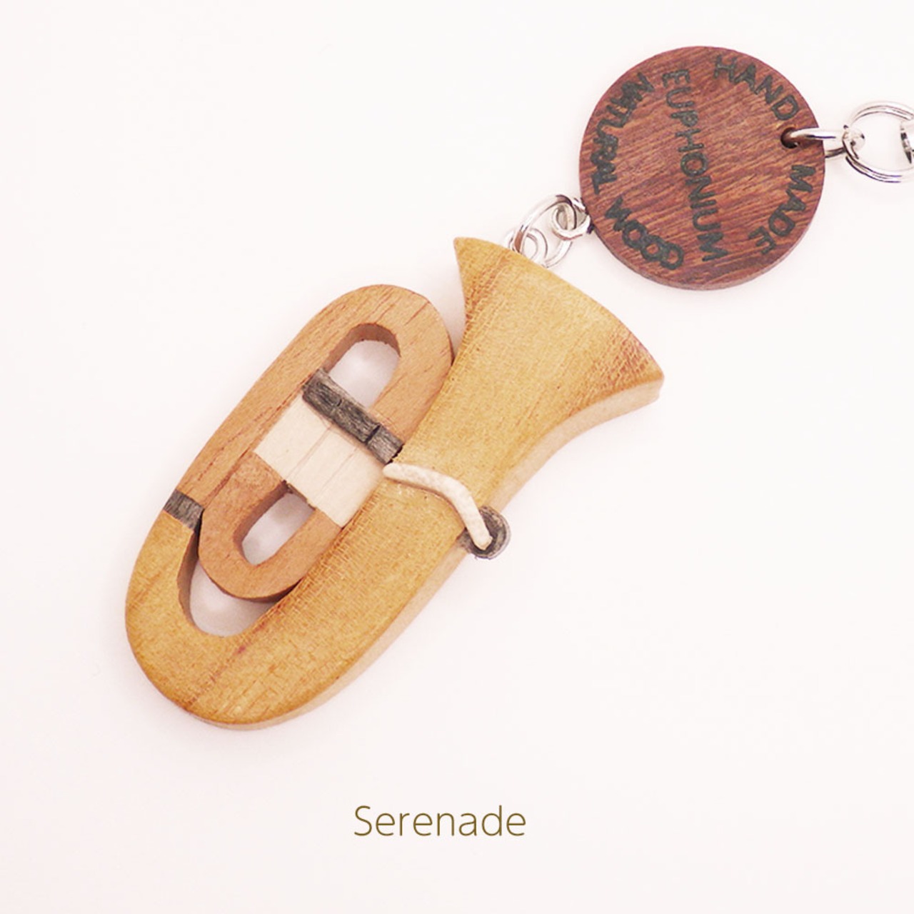 ユーフォニウム　木製楽器ストラップ　