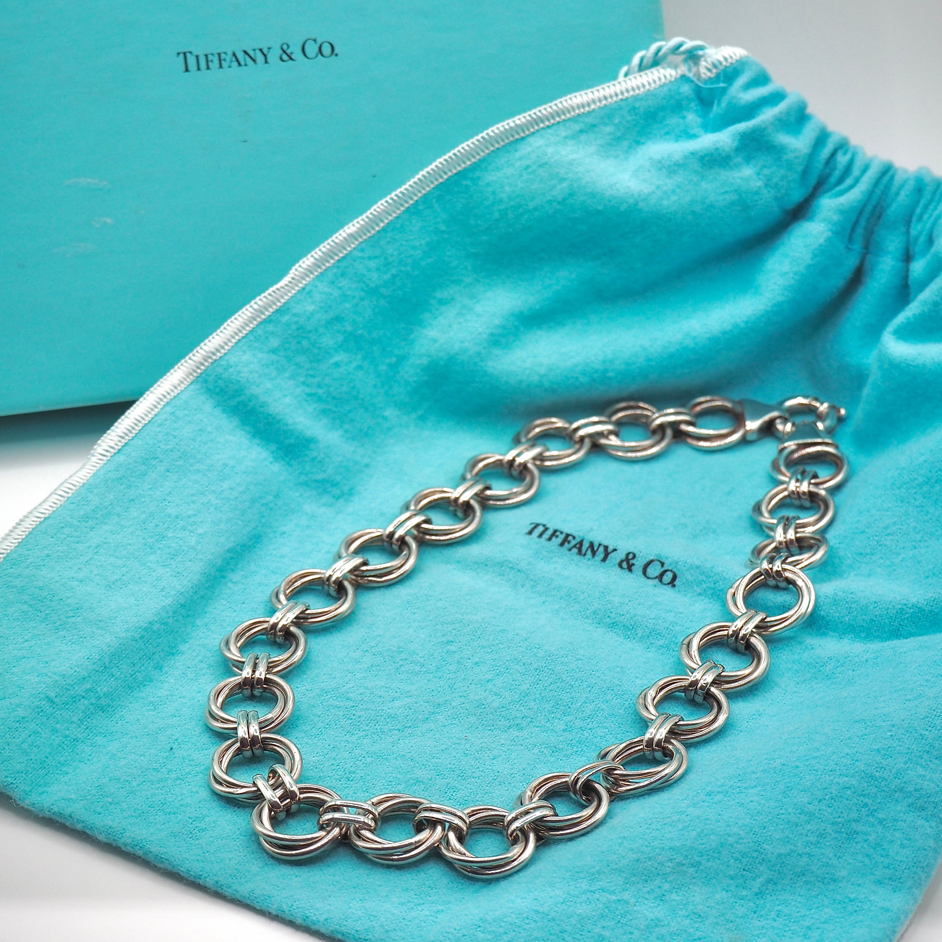 Tiffany&Co. トリプルリンク ネックレス シルバー925 ティファニー