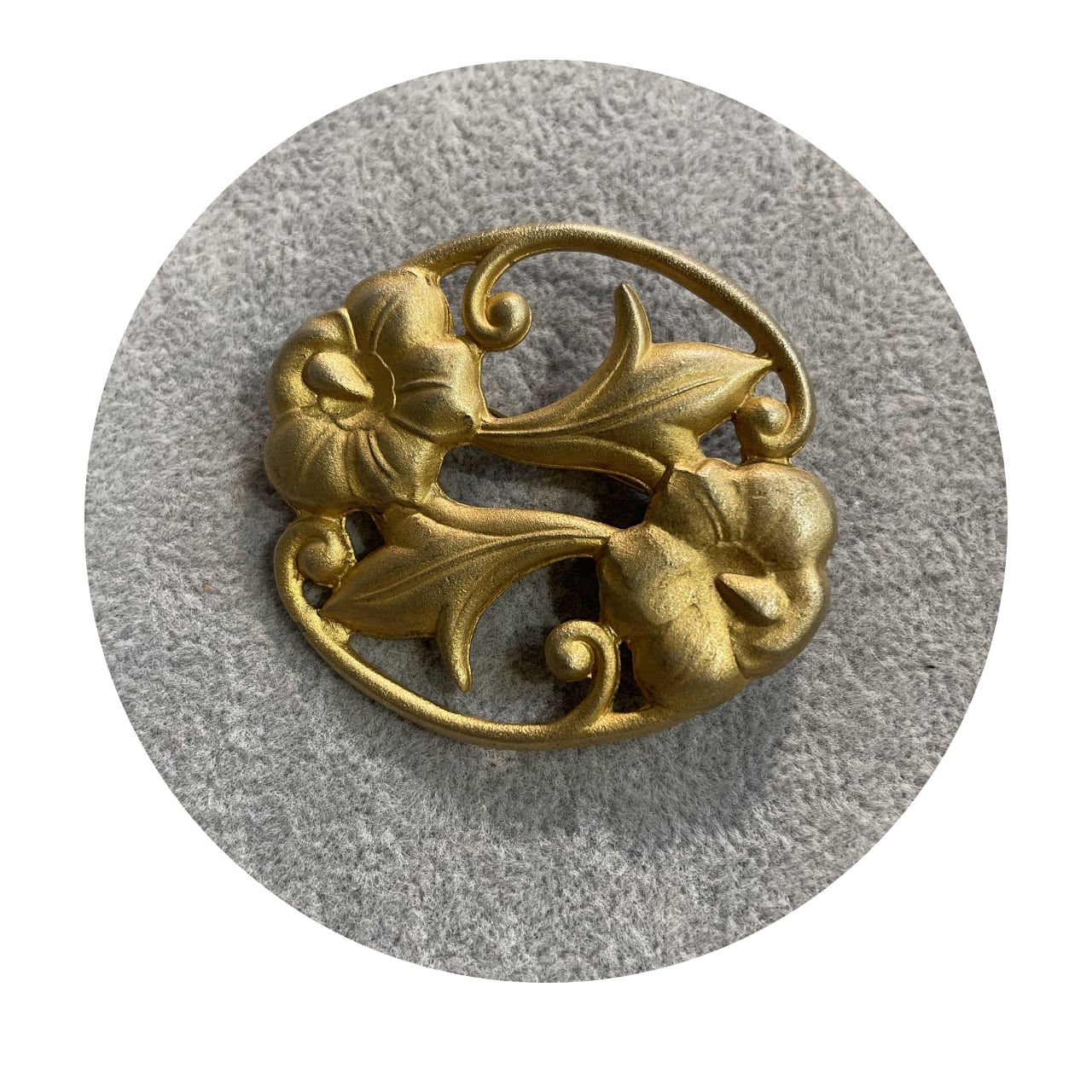 アール・ヌーヴォー調 ヴィンテージブローチ