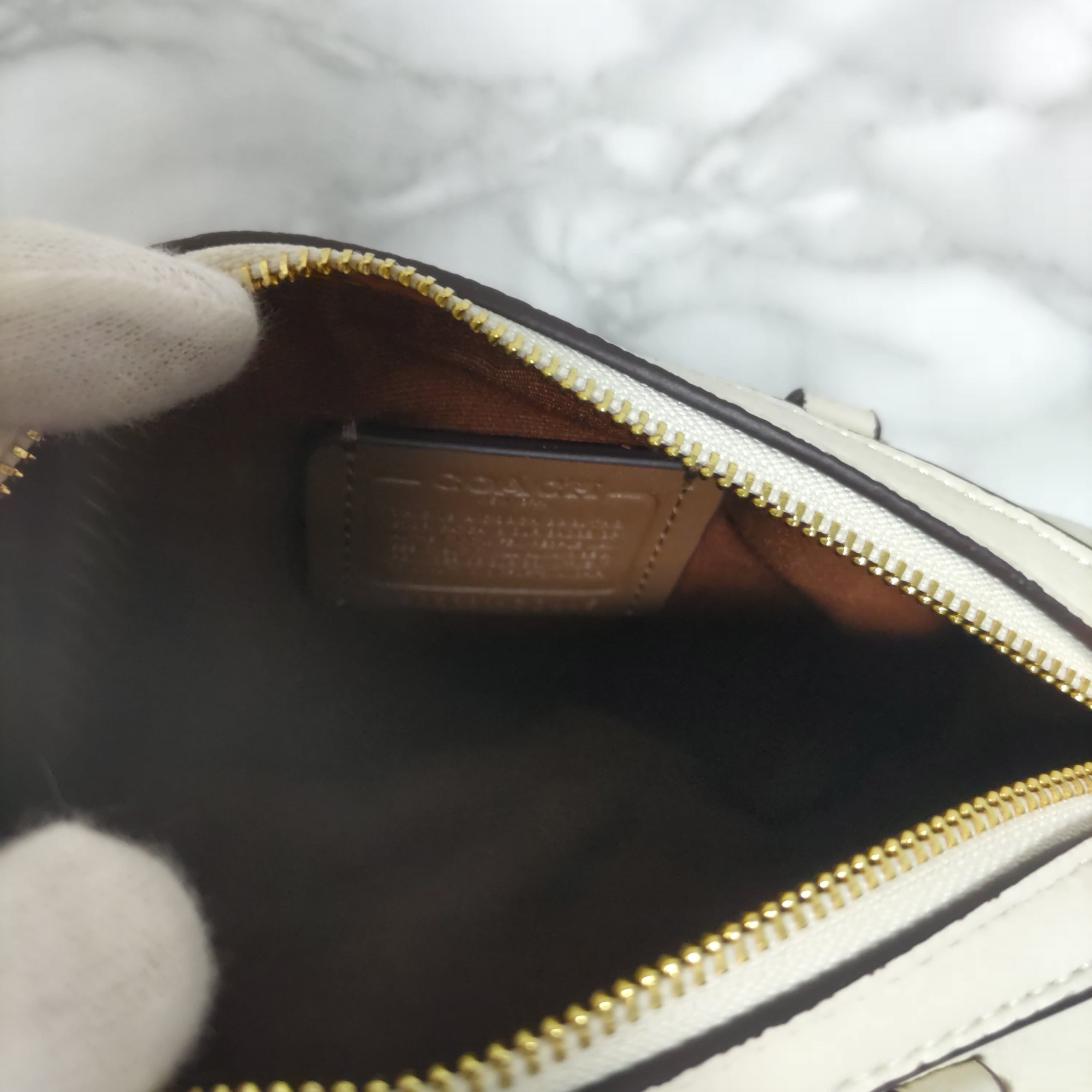 COACH コーチ ダンシング キトゥン ミニ ローワン サッチェル 