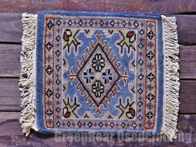 RAGZ570 ミニラグ トライバルラグ インテリアマット ウール絨毯