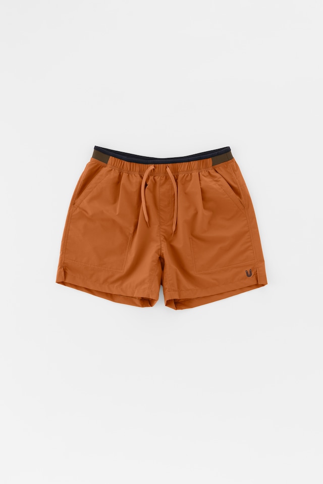 Sato Wind Short: Color Caramel Brown