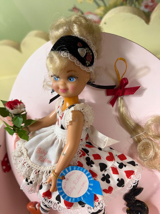 リボンちゃんトランプ柄のアリス　（220913）