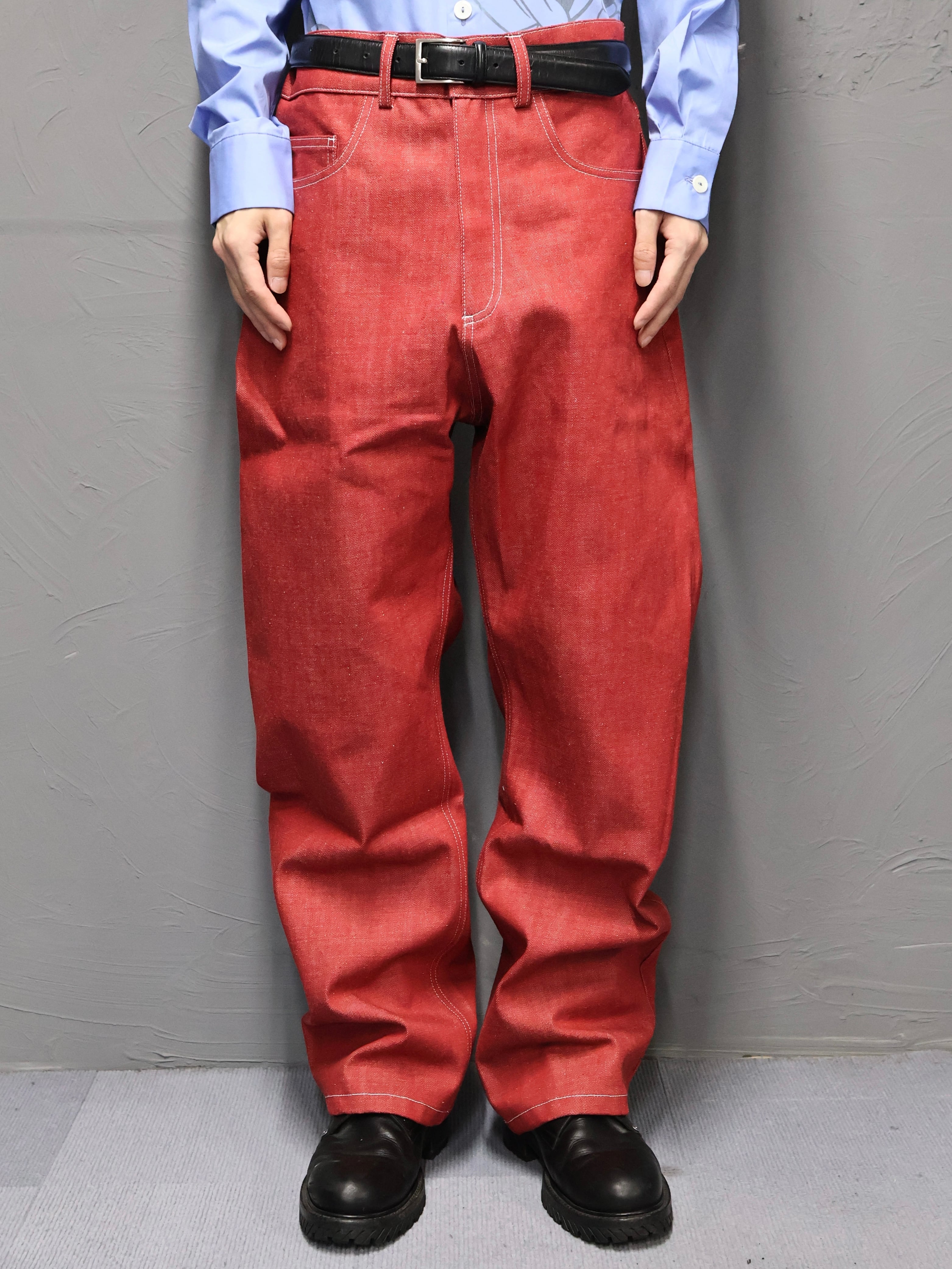 26aw/joone joonam】red O-denim | blendmarket