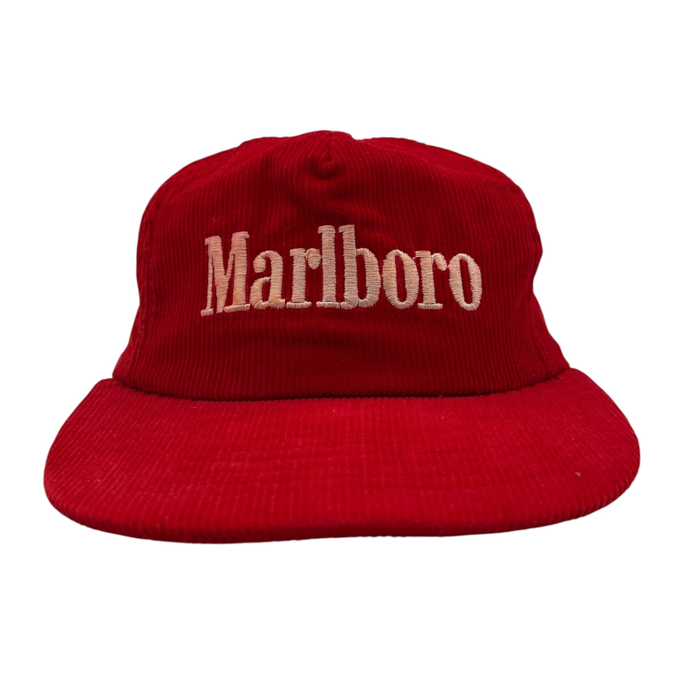 USA製90'sVINTAGE MARLBORO CAPマルボロ キャップ 帽子 ファッション