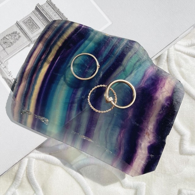 Rainbow Fluorite Plate 1