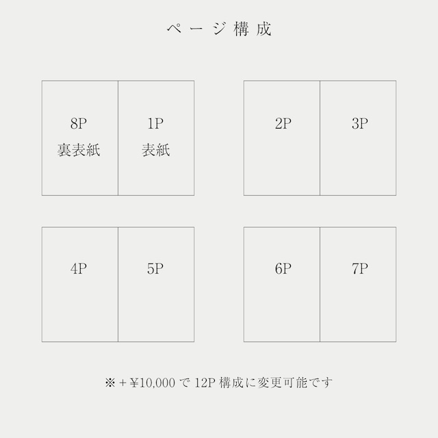 M.K様専用購入ページ】PROFILE BOOK/simple plan 01 | wit design store