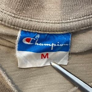 【champion】Tシャツ ワンポイント ロゴ プリントMサイズ チャンピオン US古着