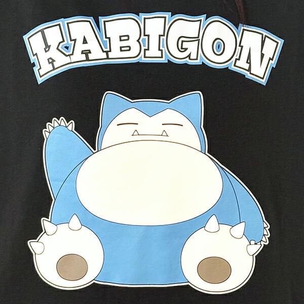 ポケットモンスター カビゴン ブラック Tシャツ Lサイズ アパレル