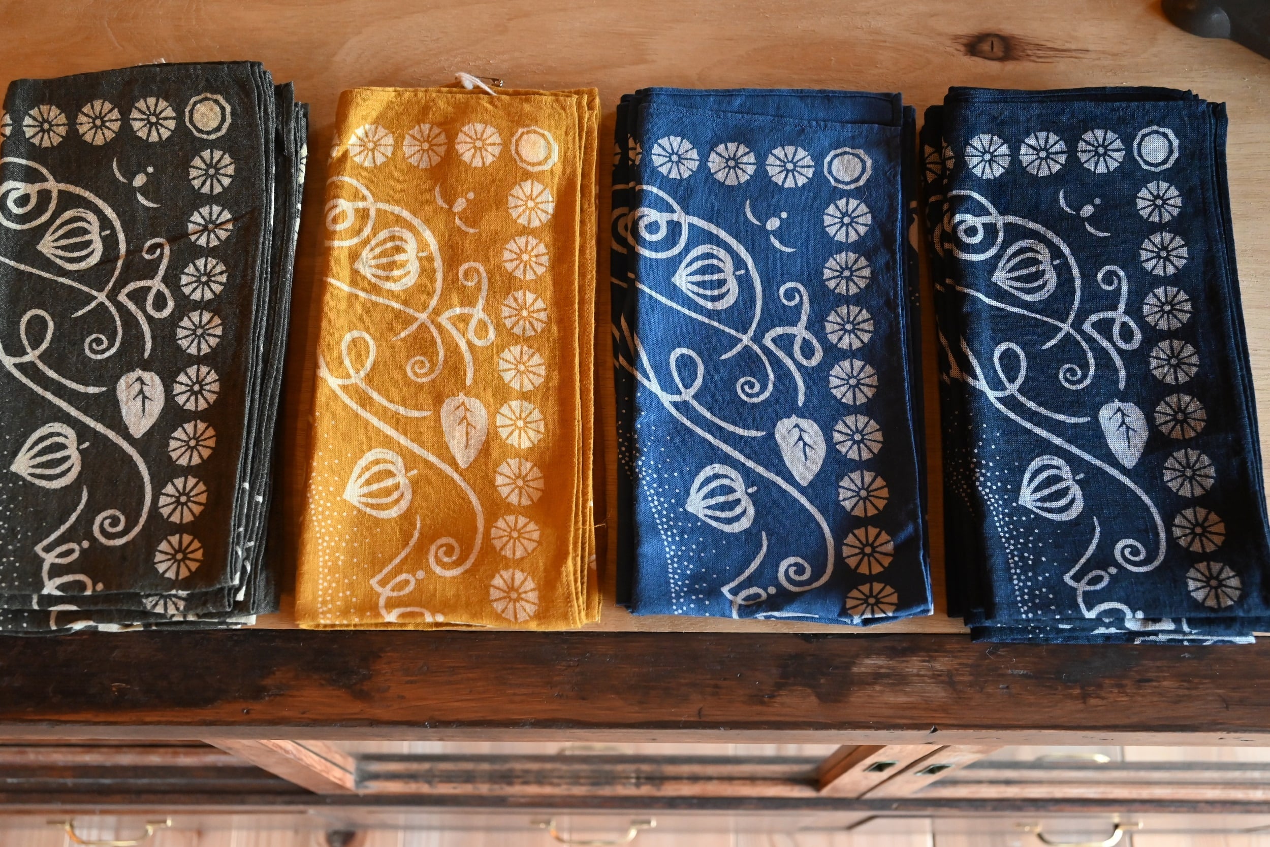 結農実WORKS オリジナルバンダナ | Organic Life 結農実WORKS 高萩ほおずき