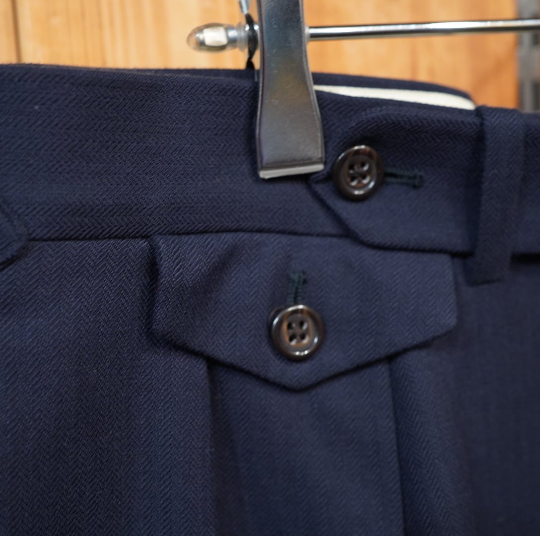 ralphlauren italy製 ヘリンボーン パチポケ スーツ セットアップ 42S