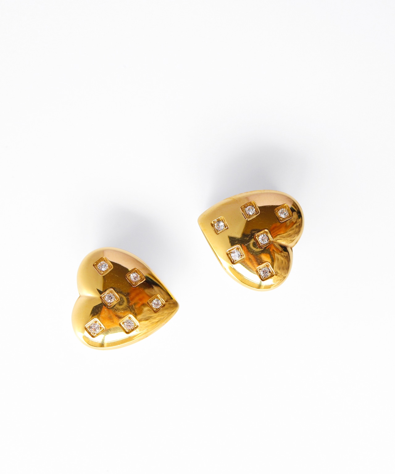 ハートジルコニアピアス/023026