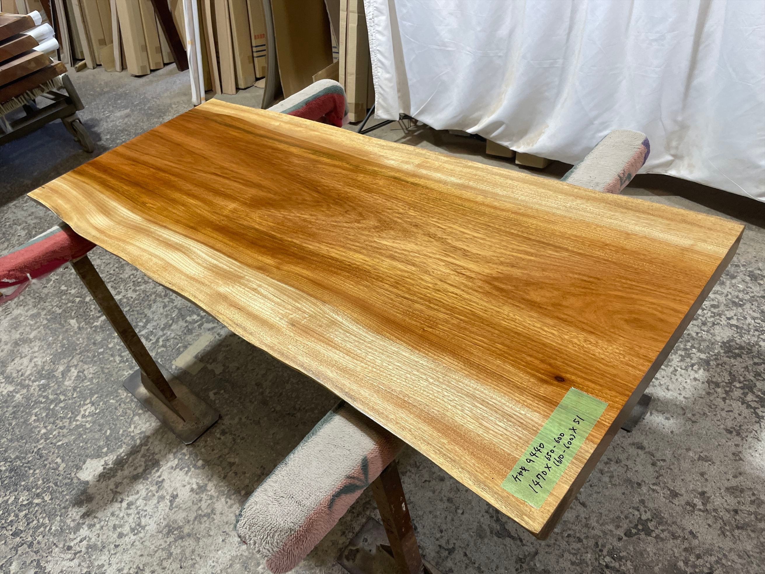 ケヤキ9440 欅 一枚板無垢 乾燥材 1470x650-600x51mm ローテーブル センターテーブル ダイニングテーブル カウンター