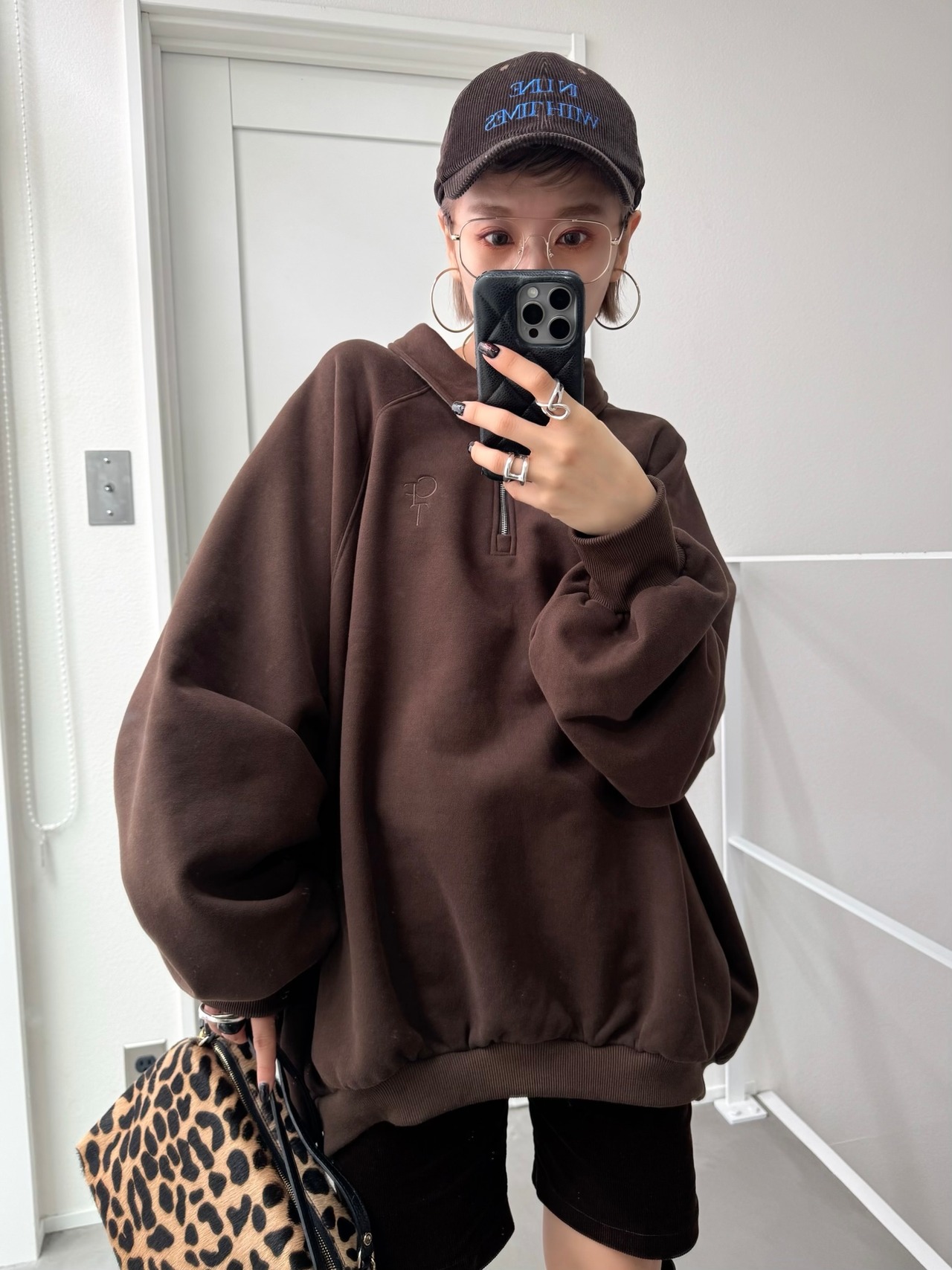 CFT.logo half sweat SH/brown