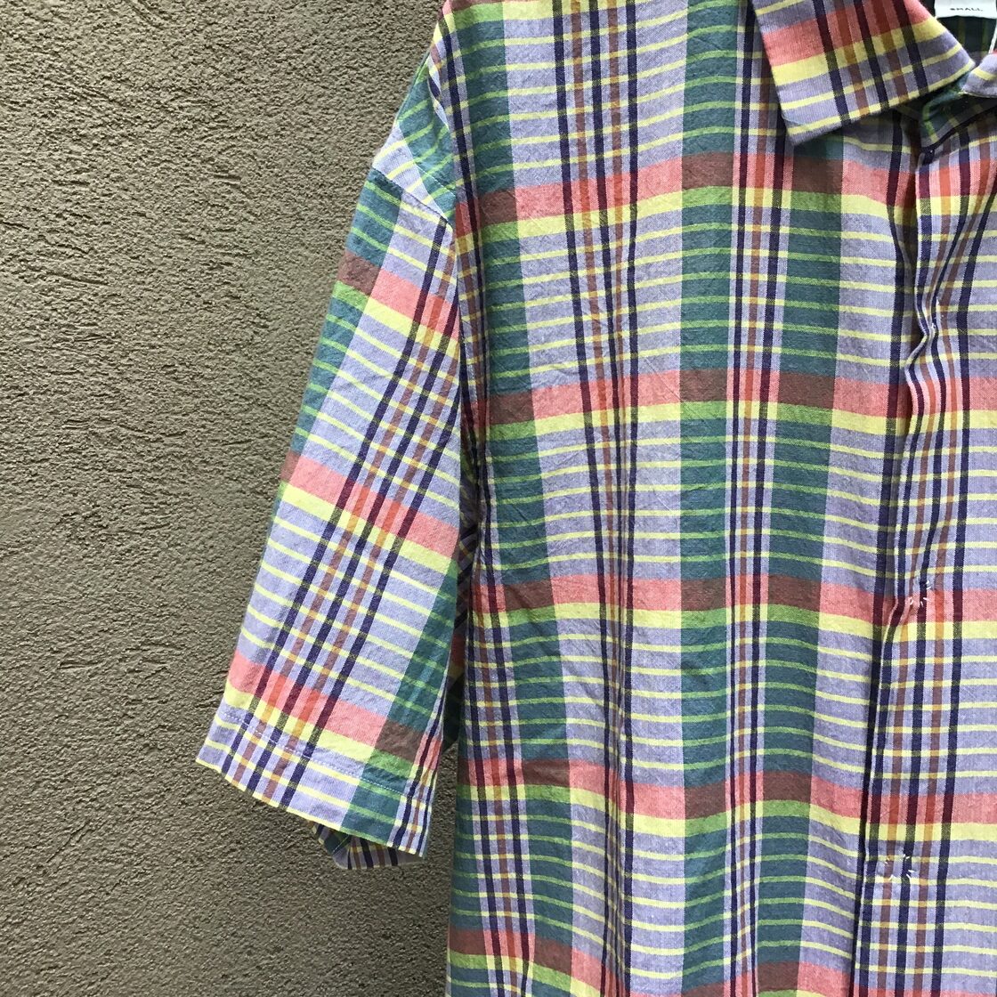 YAECA / ヤエカ EXTRA WIDE SHIRT /エクストラワイドシャツ #13141 