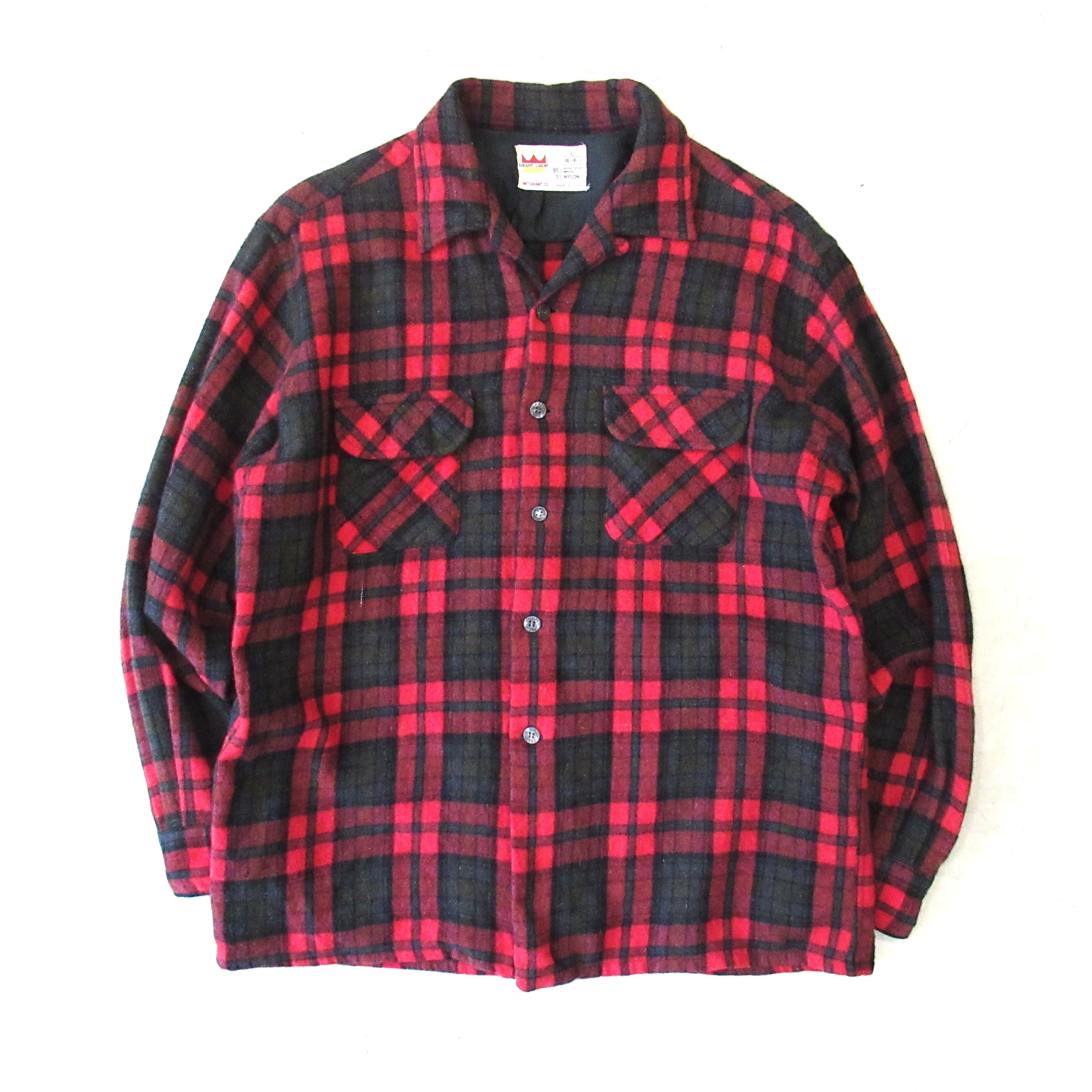 90S FIVEBROTHER Flannel Shirt【TALLMAN XL】 | drop by
