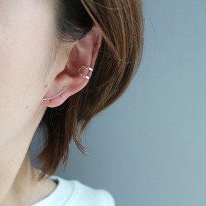 シングルラインイヤーカフ