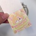 新作☆WF25｜White Fluffy Fan City【ハンバーガー】ミニ メモ帳