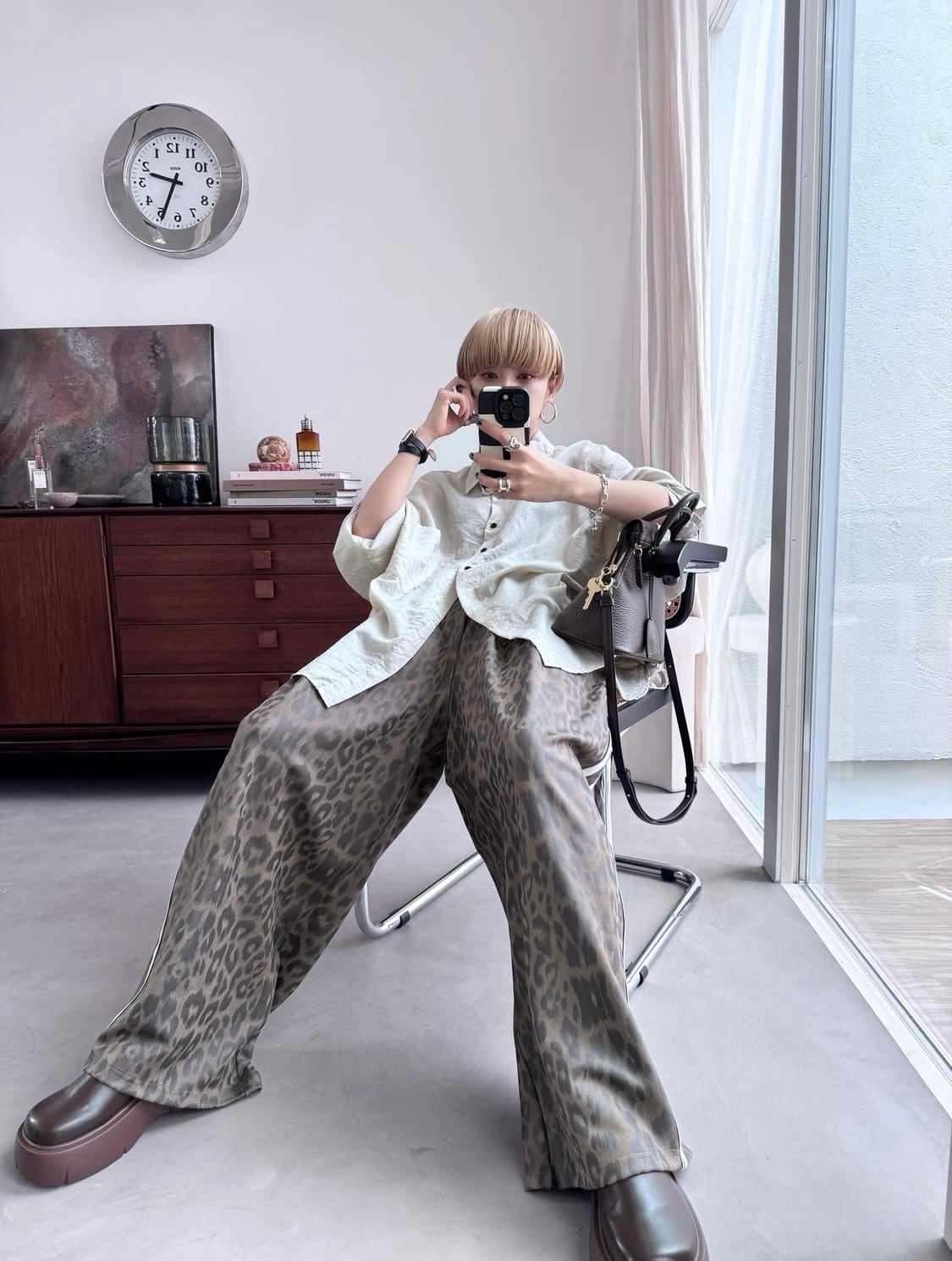 Leopard Luxe track PT/beige | CFT.