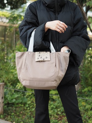 【50%OFF】2Wayトートバッグ MET-1515MAK(158210) ベージュグレー【2025 BLACK FRIDAY SALE】