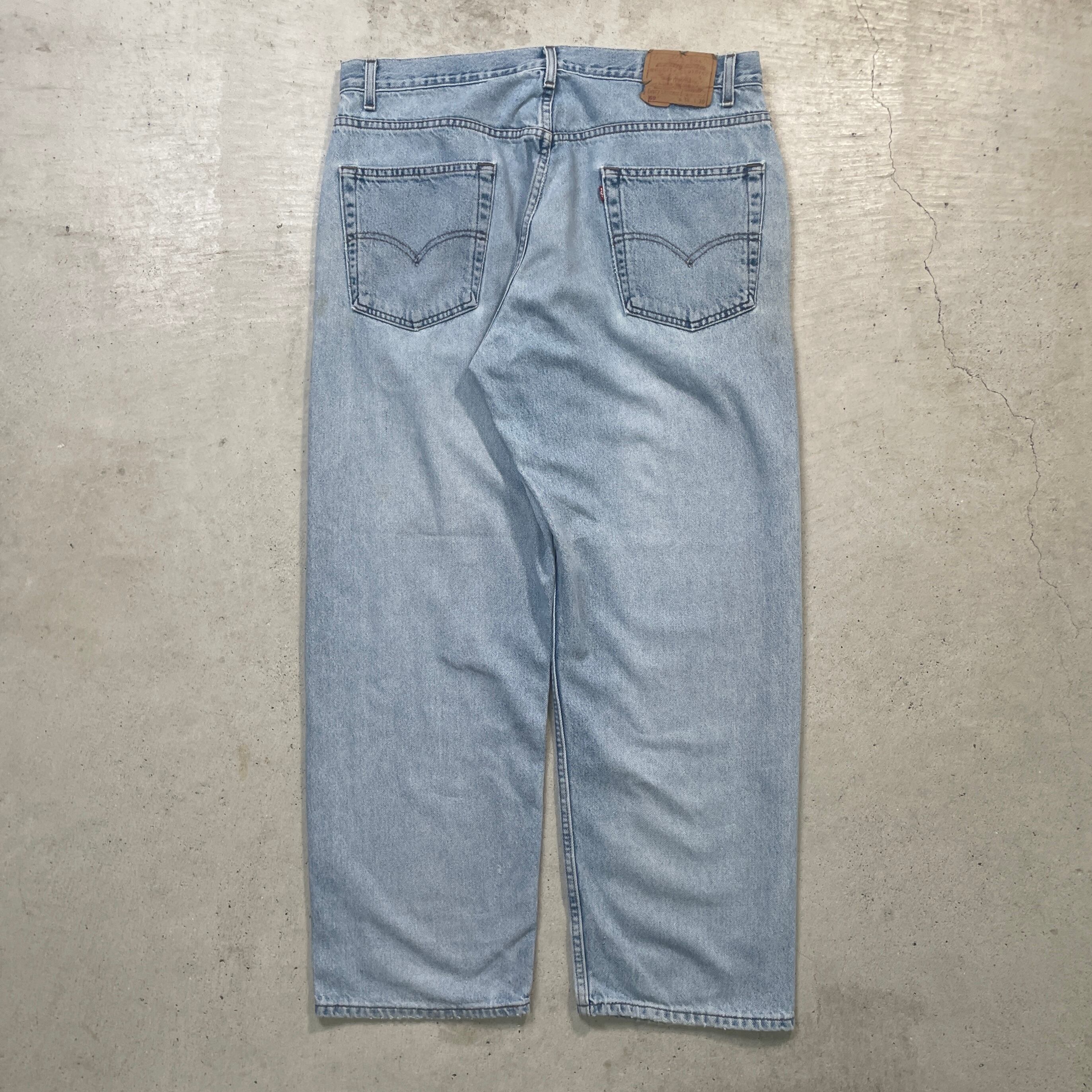 00年代 Levi's リーバイス 569 ワイドデニムパンツ ルーズストレート