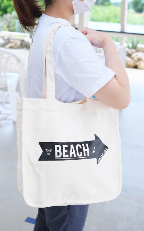 MIYAKOJIMA BEACH ➡︎ CANVAS TOTE L