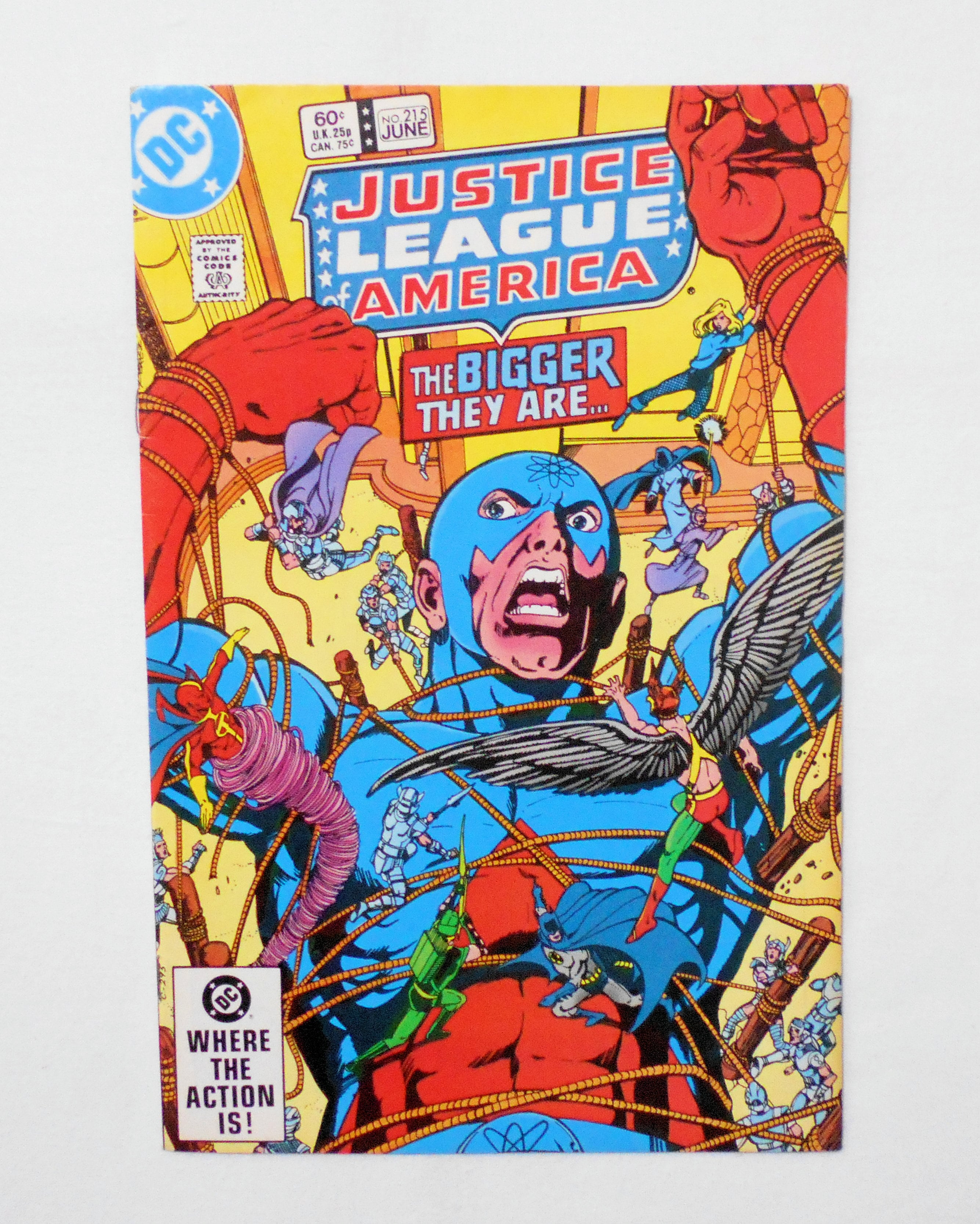 ジャスティス・リーグ JUSTICE LEAGUE OF AMERICA】 VOL.24 NO.215 DC
