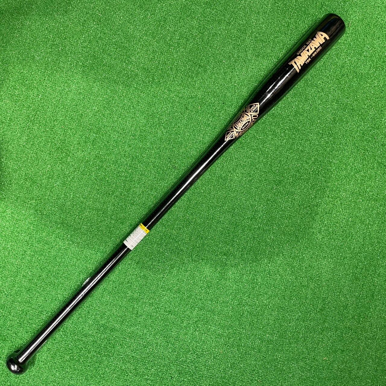【硬式球実打可能ノックバット】玉澤  TBK-W93BG 93㎝ ブラック×ゴールド フィンガータイプ 硬式対応|タマザワ