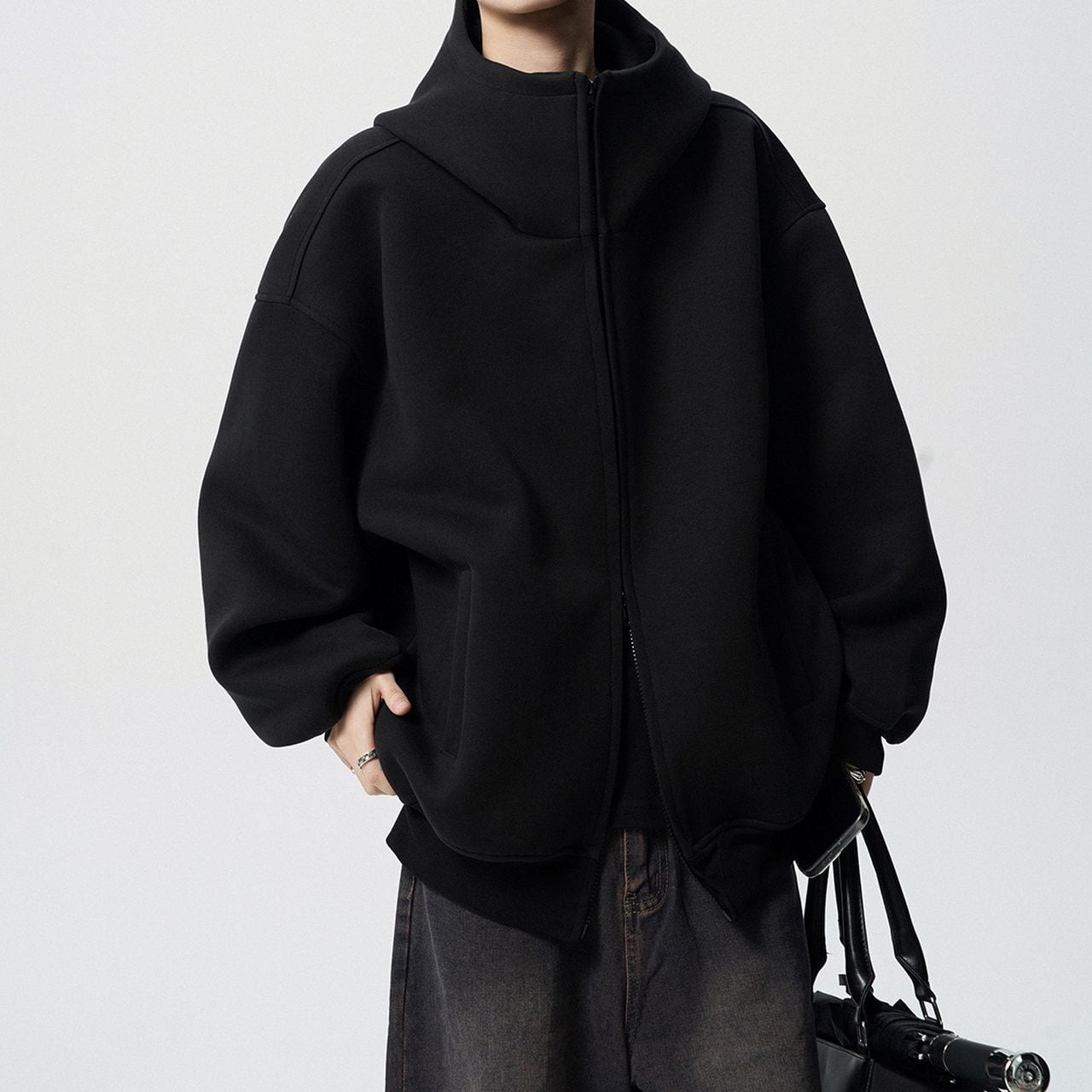 American Lazy Style Cardigan Sweatshirt(MT1331)