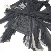 社交ダンス 衣装 ラテン ドレス ワンピース パーティドレス 黒 レース フリンジ ダンス パーティ 発表会 長袖 ブラックパンサー 日本製 ブラック系 社交ダンス 衣装 パーティ ワンピース ステージ衣装 ダンスウェア フリンジデザイン パーティ用ドレス エレガント 黒ドレス ロマンティック 発表会用