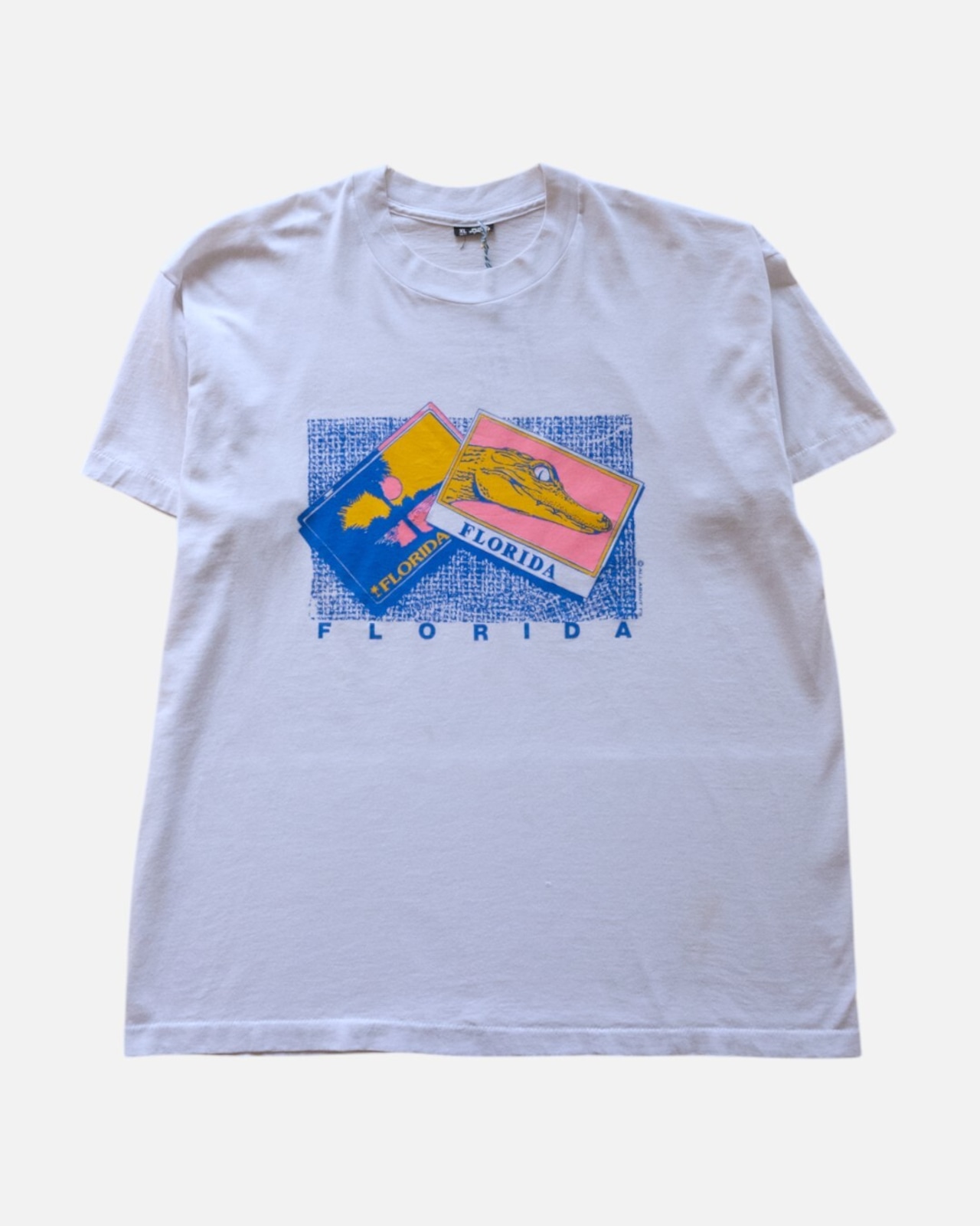 【古着】90’ｓフロリダ土産ワニT - 6