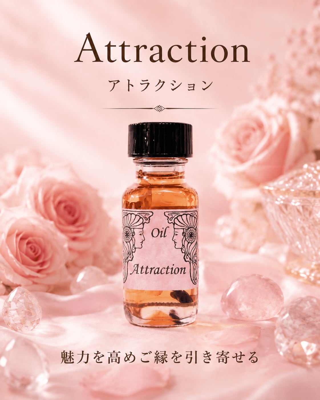 【素晴らしき良きご縁をを引き寄せる】メモリーオイル - アトラクション (引き寄せ)