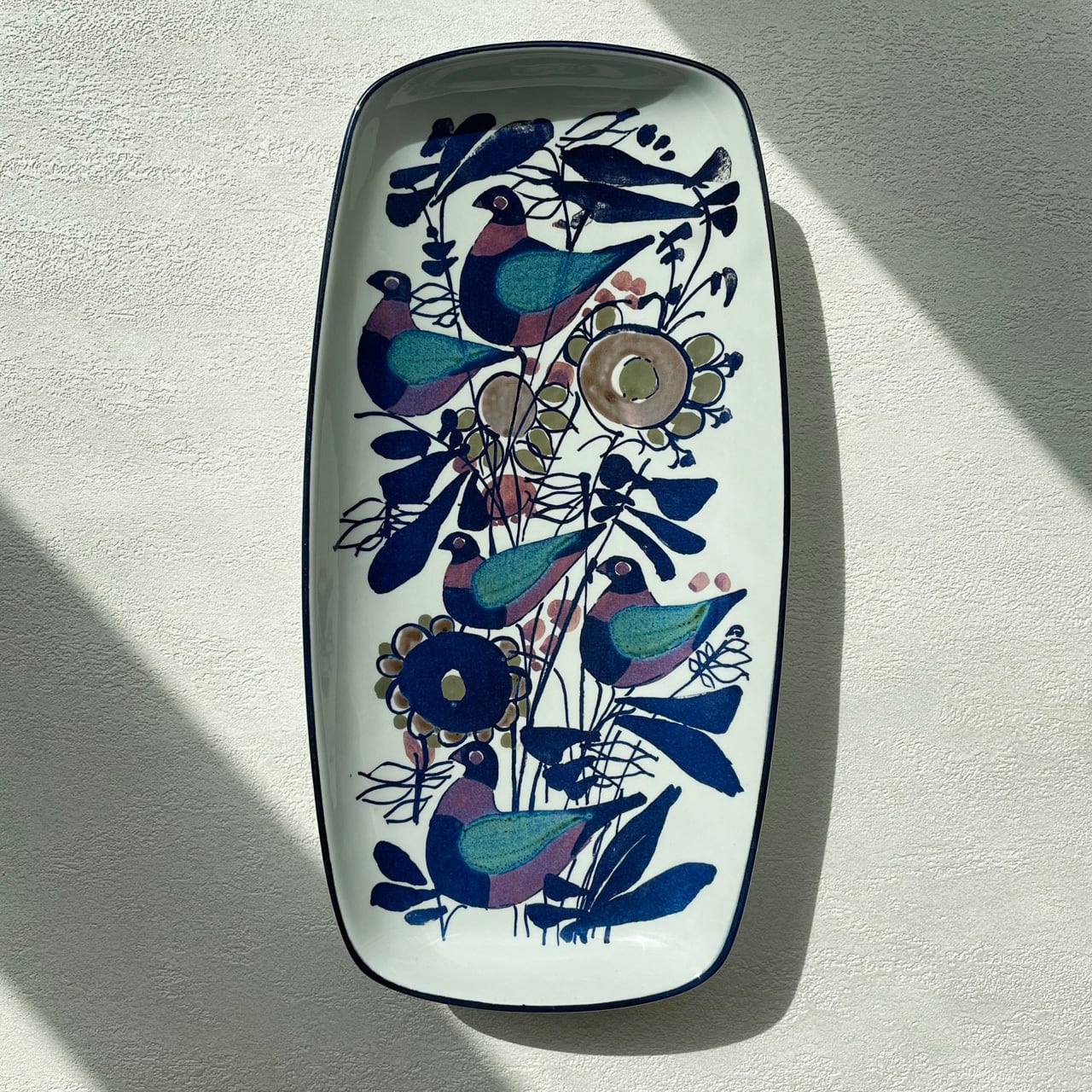 Royal Copenhagenロイヤルコペンハーゲン「TENERAテネラ」長皿 絵皿 