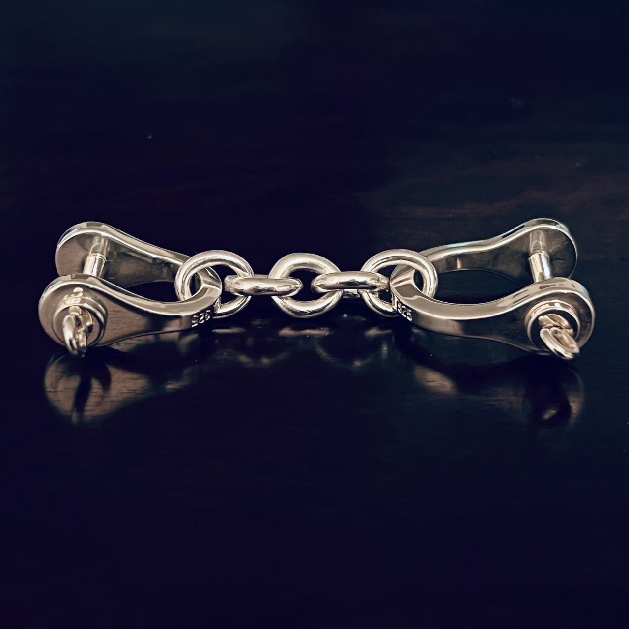 ヴィンテージ TIFFANY ティファニー ダブル シャックル キーリング
