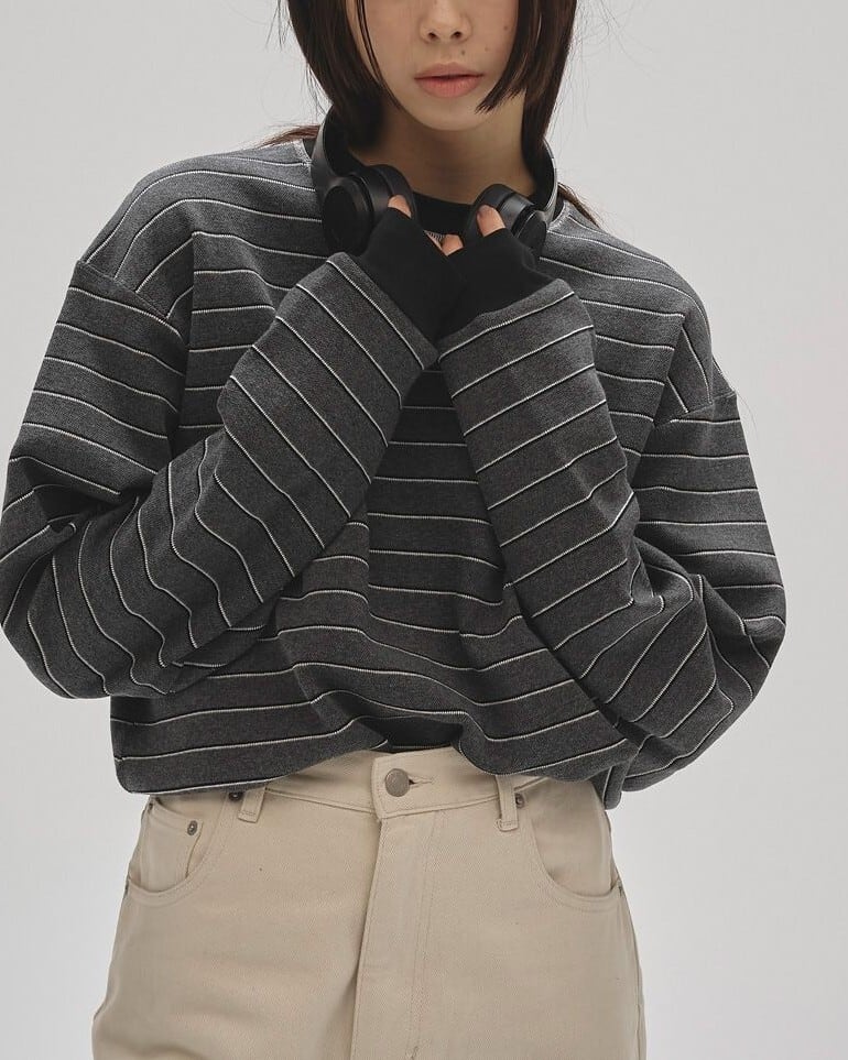 TODAYFUL(トゥデイフル) Border Long T-shirts | サウスオレンジ