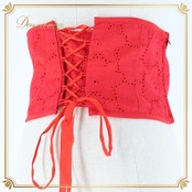 フラメンコ 衣装 ソニアジョーンズ SONIA JOHNES ベルト コルセットベルト サッシュベルト 赤 レッド系 レース リボン 編み上げ ダンス 小物 装飾 フォーマル ステージ衣装 アクセサリー レディース ファッション 衣装小物 おしゃれ ダンスウェア 綺麗 可愛い 赤系