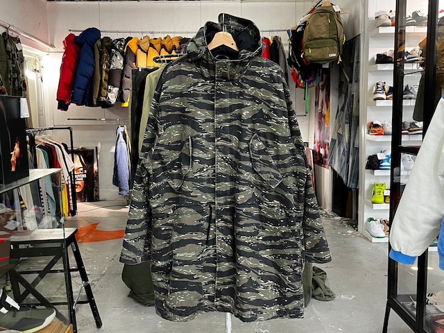 DREAM PRICE!! Supreme HOODED FACEMASK PARKA CAMO XL 36831