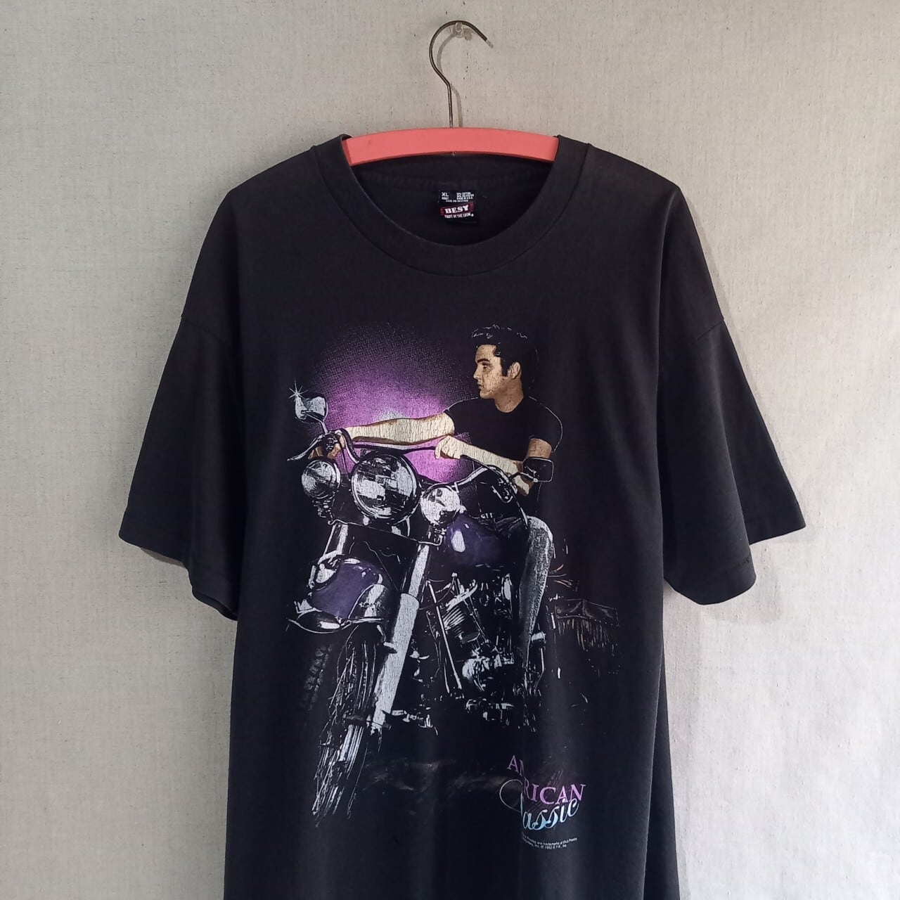 90s ELVIS PRESLEY TシャツXLサイズ エルビスプレスリー AMERICAN 