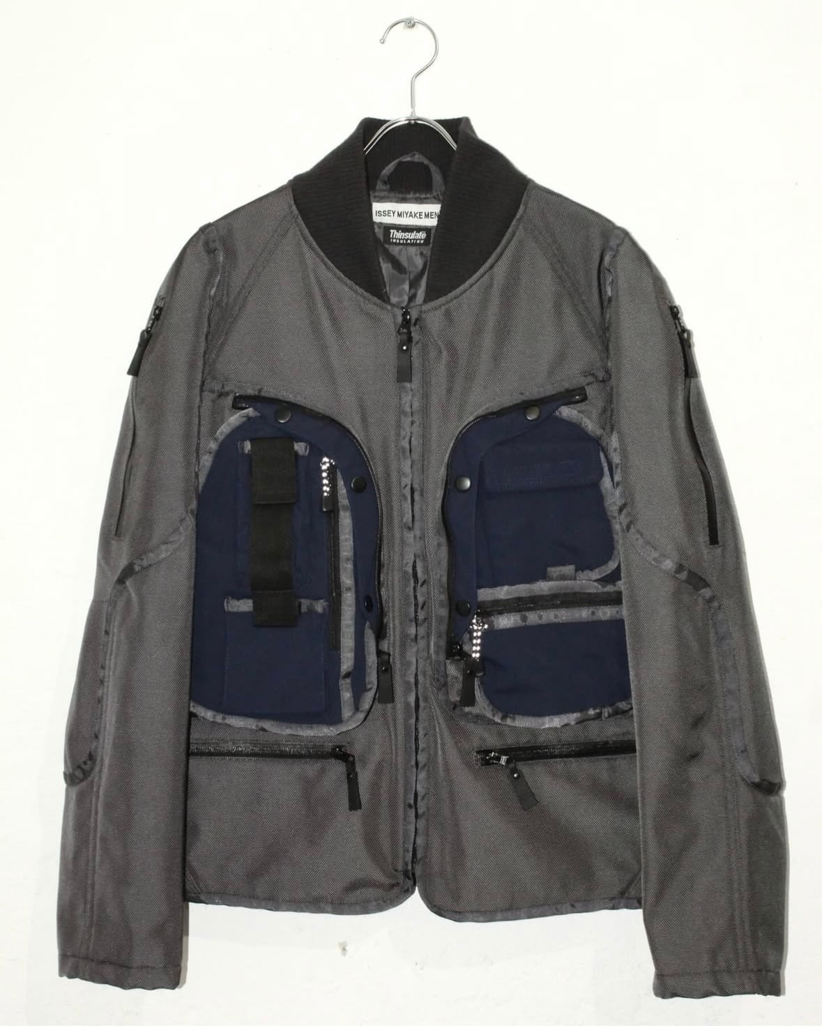 00AW ISSEY MIYAKE MEN Multi Pocket Ballistic Nylon Cargo Jacket "Archive"