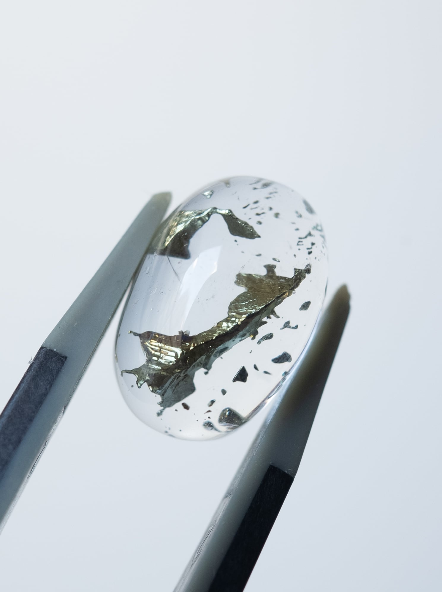 チャルコパイライトインクォーツ - a07 | SELSHA